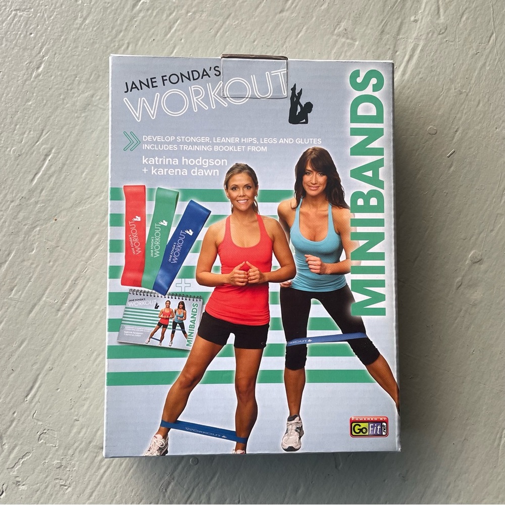 Jane Fonda Mini Workout Bands BRAND NEW